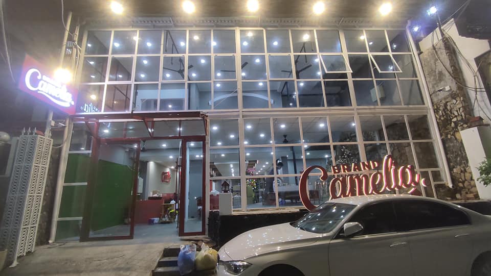 Cãi tạo vách tường, quán cafe