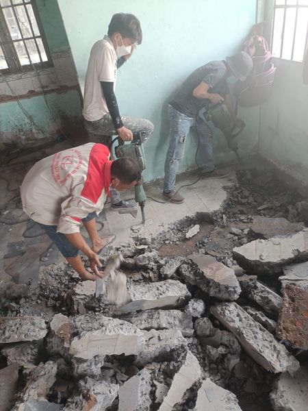 Cải tạo nền móng nhà ở